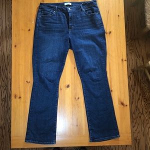 Loft curvy bootcut jeans